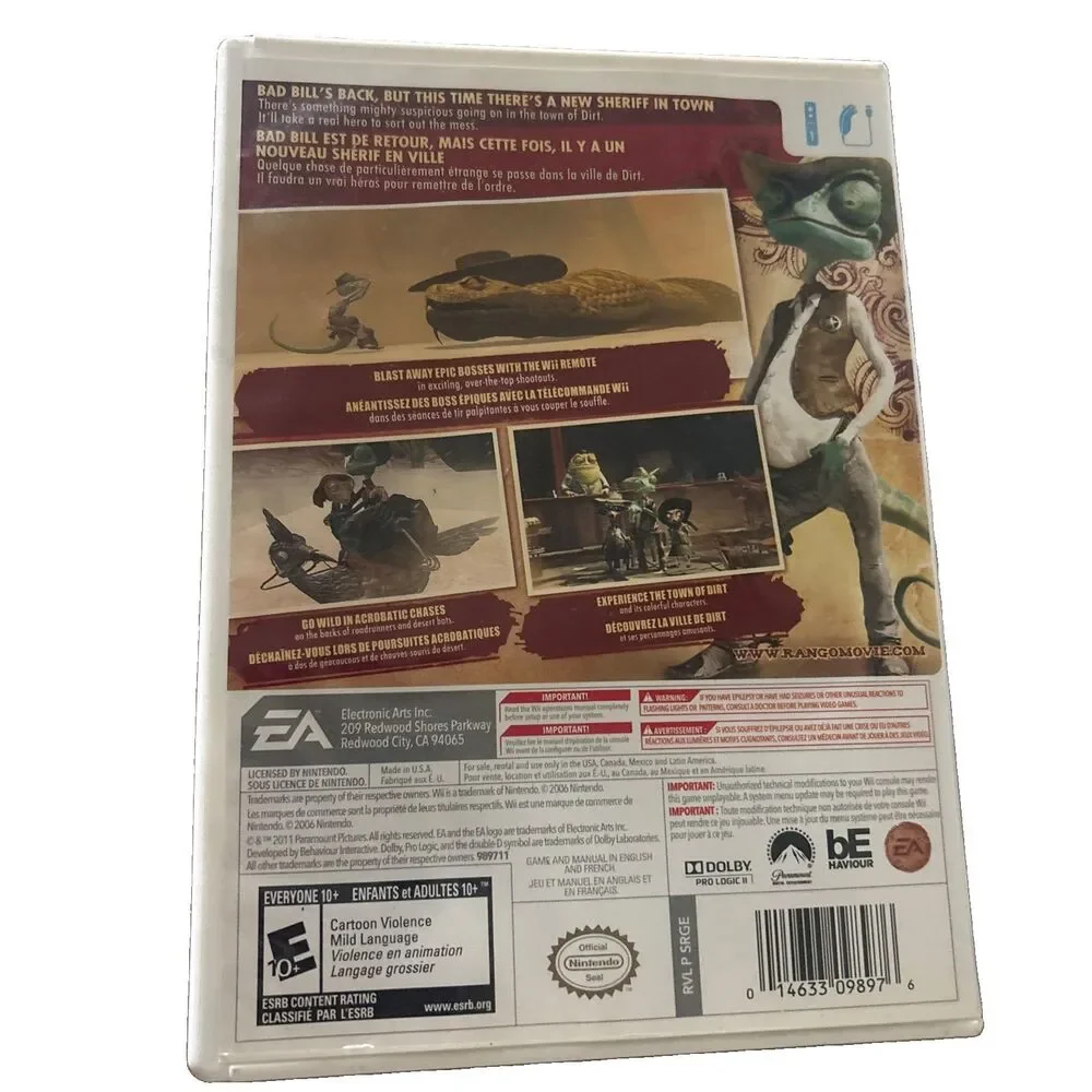 Rango Nintendo Wii  (Nintendo Wii)
